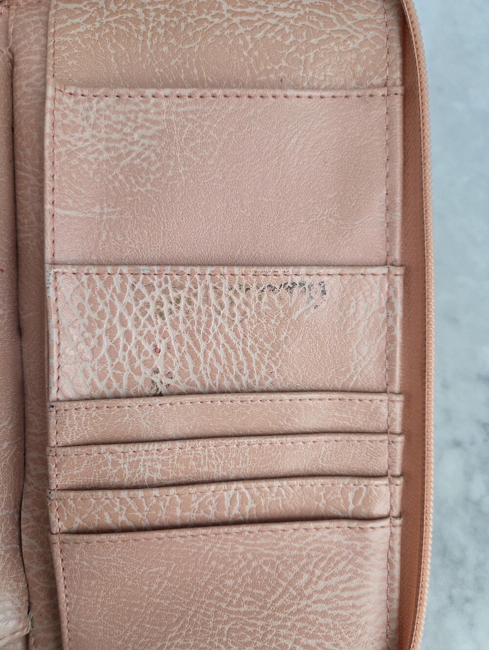 Matt & Nat Leather Crossbody Bag and Wallet Set - Pink - Picture 10 of 14